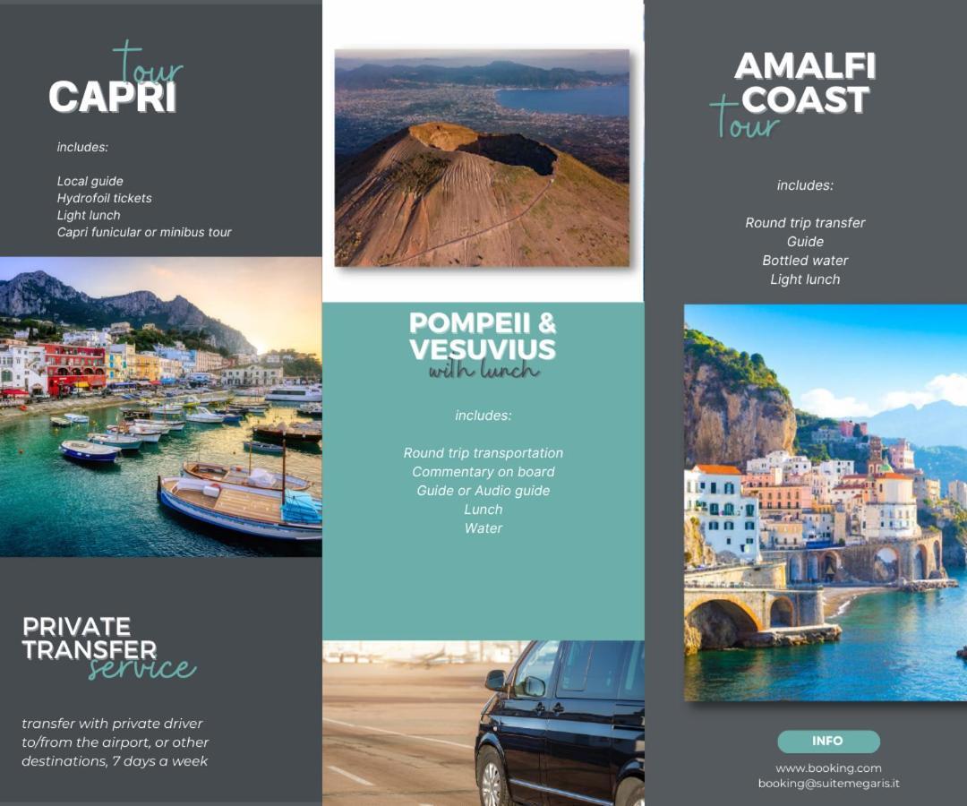 Megaris Luxury Suite Rooms Napoli Dış mekan fotoğraf